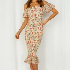 Floral Midi Dress